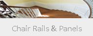 Select to view our custom wood Chair Rails and Panel products