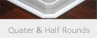 Select to view our custom wood quarter rounds and half rounds products